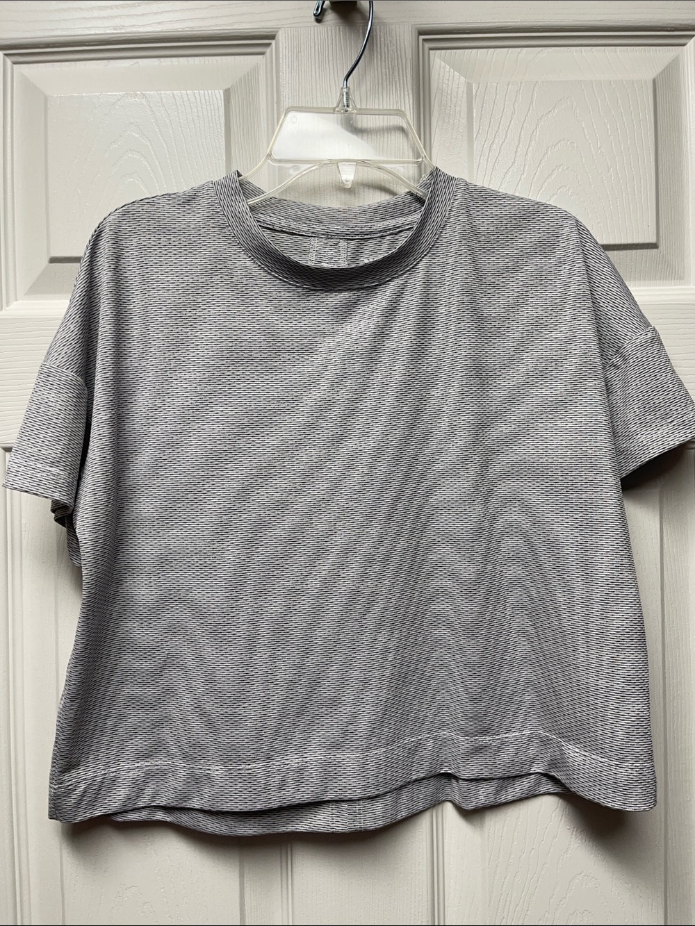 all in motion Light Gray Textured Active Tee